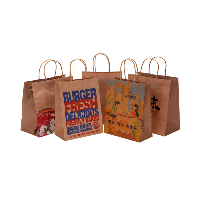 Custom Brown Paper Bags