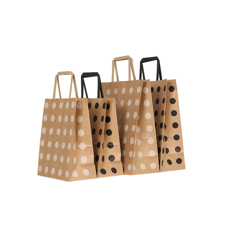 Flat Handle Paper Bags wholesale